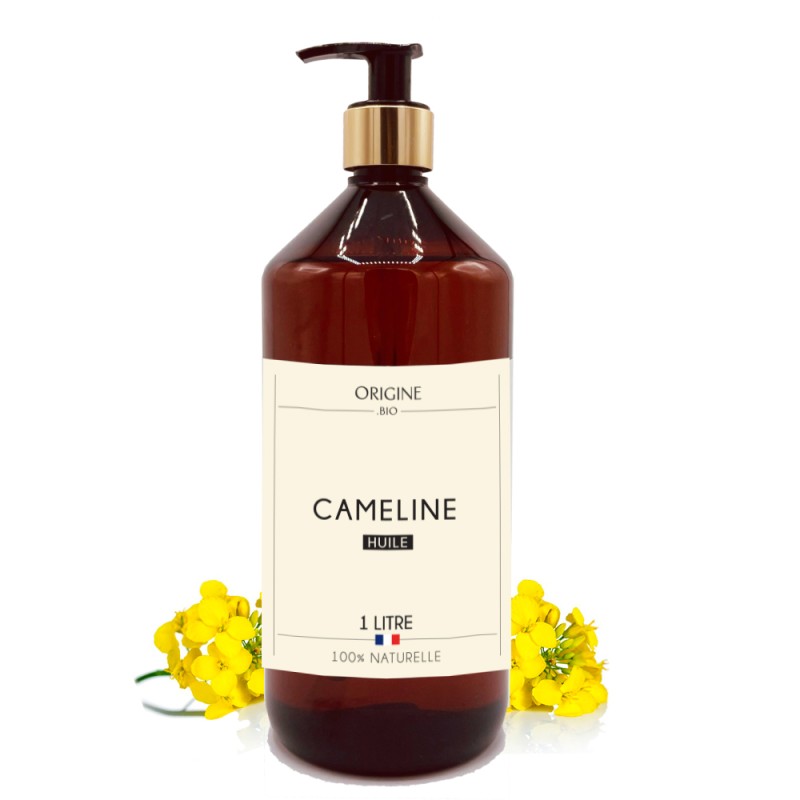 Huile de cameline bio - Origine Bio- Huile végétale cosmétique