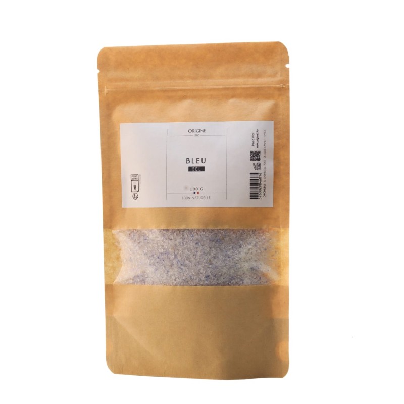 sachet sel bleu 100 g origine.bio marque francaise