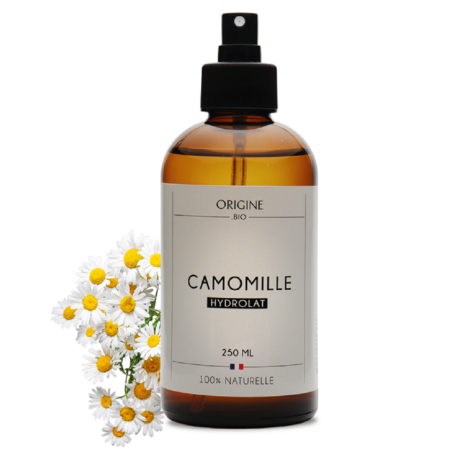 Hydrolat flacon spray de camomille origine.bio- eau florale bio Hydrolat flacon spray de camomille origine.bio- eau florale bio