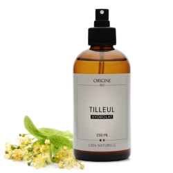 Eau florale de Tilleul Origine Bio - Flacon verre recyclable - 250 ml en spray cosmétique naturelle
