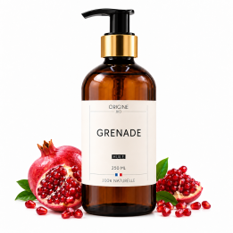 huile végétale de pépin de grenade pour peau abimée