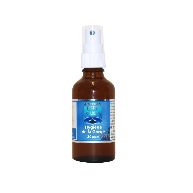 Hygiène de la gorge Argent Colloidal Hygiène de la gorge Argent Colloidal