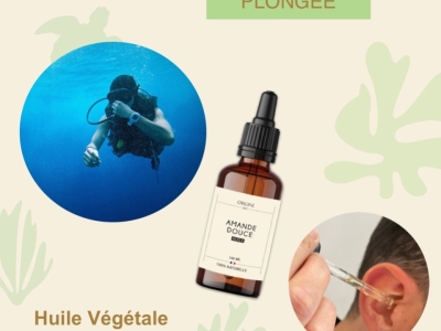 Utilisation de l'huile végétale d'amande en plongée